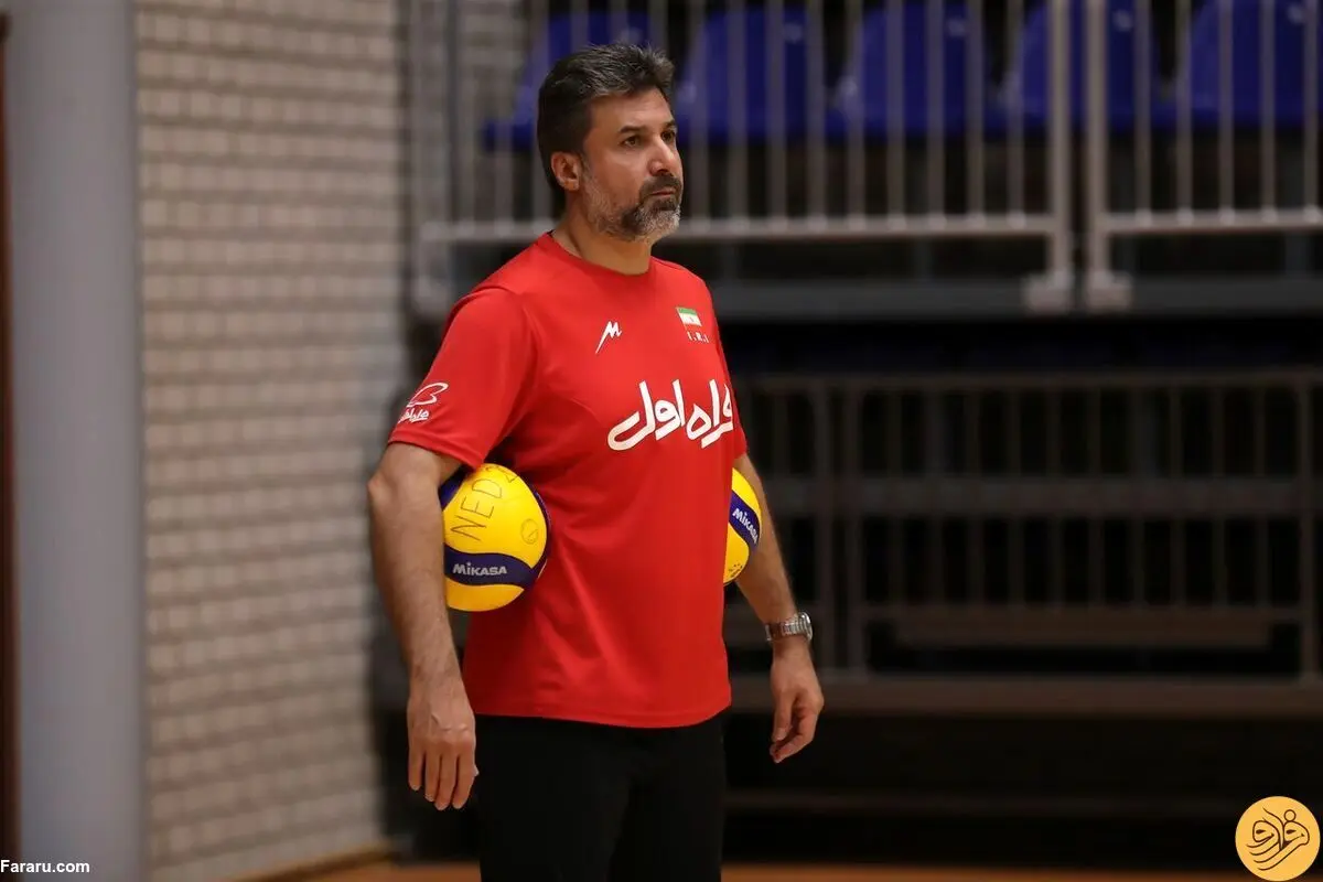 (عکس) کناره‌گیری مربی تیم ملی والیبال از کادر فنی