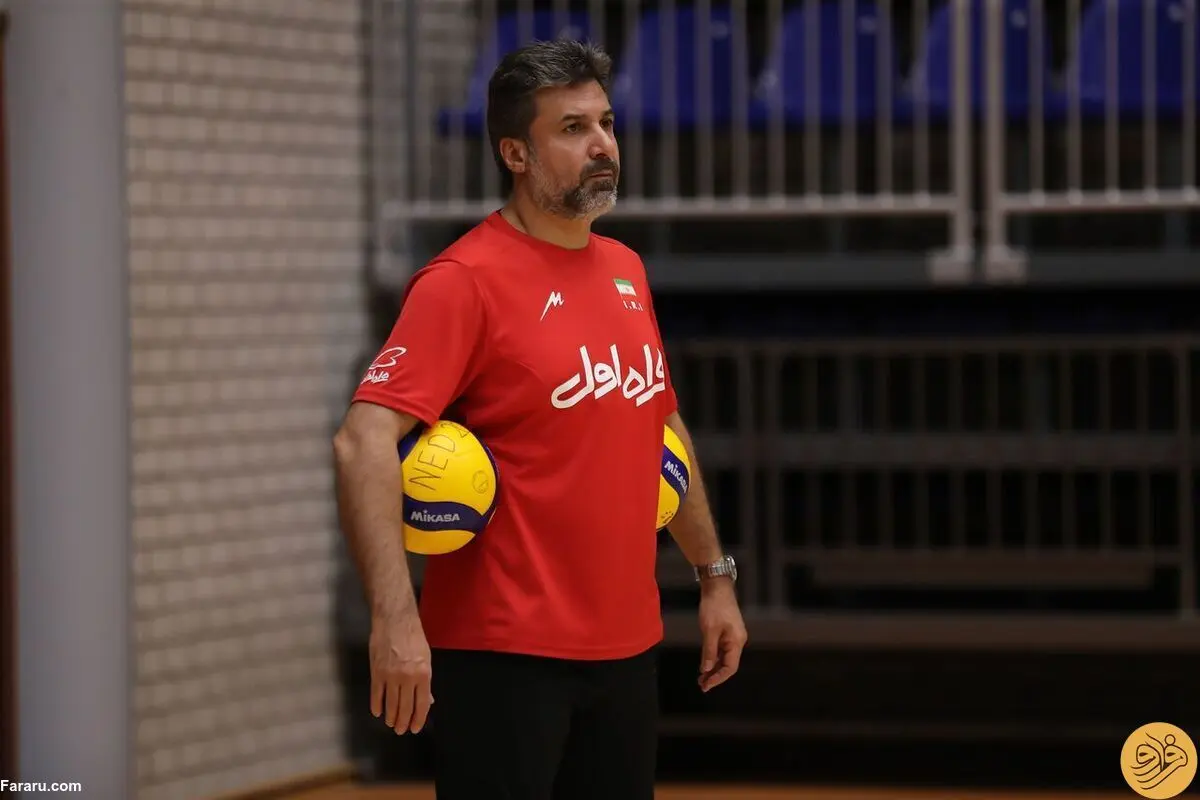 (عکس) کناره‌گیری مربی تیم ملی والیبال از کادر فنی