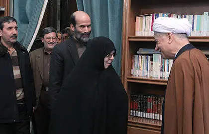 عکس>دیدار کانون زندانیان سیاسی با هاشمی