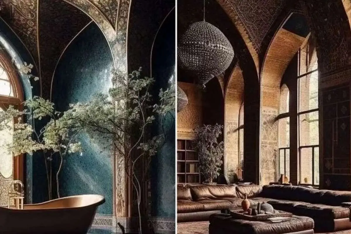 (ویدئو) طراحی فوقالعاده خانه ایرانی توسط هوش مصنوعی