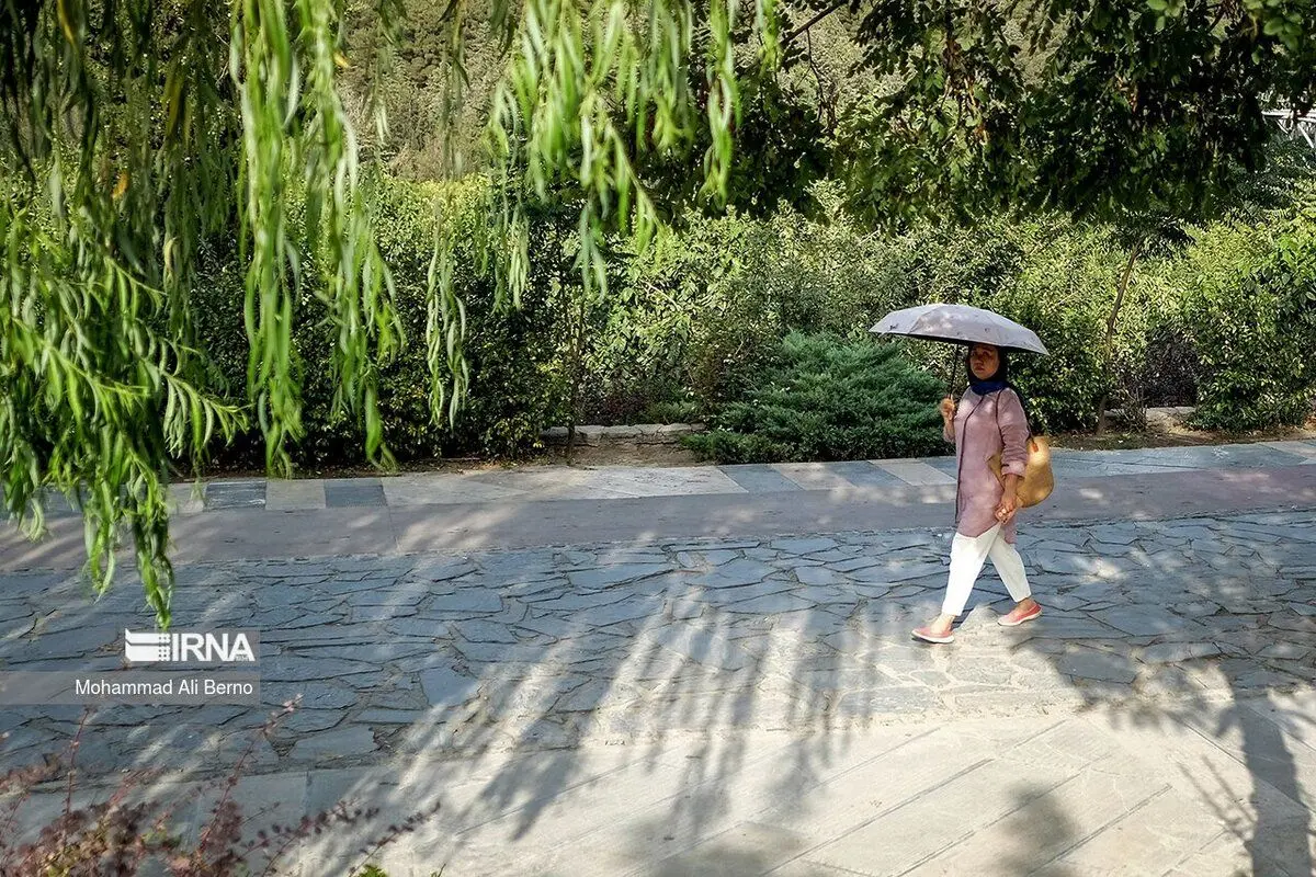 (تصاویر) تهران در گرمترین ساعات سال