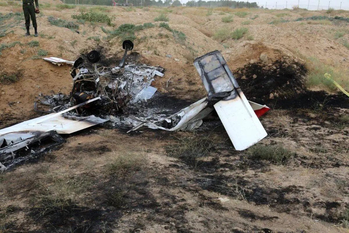 جزئیات حادثه سقوط هواپیمای آموزشی در فرودگاه پیام کرج