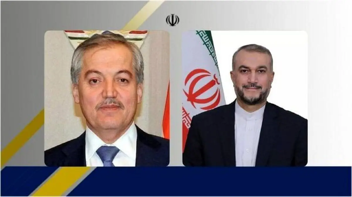 گفت وگوی تلفنی وزیران امور خارجه ایران و تاجیکستان