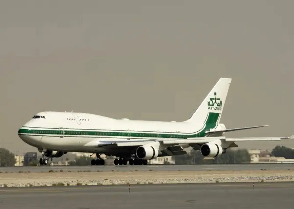 (تصاویر) جت شخصی بن‌سلمان که یک قصر مجلل است!