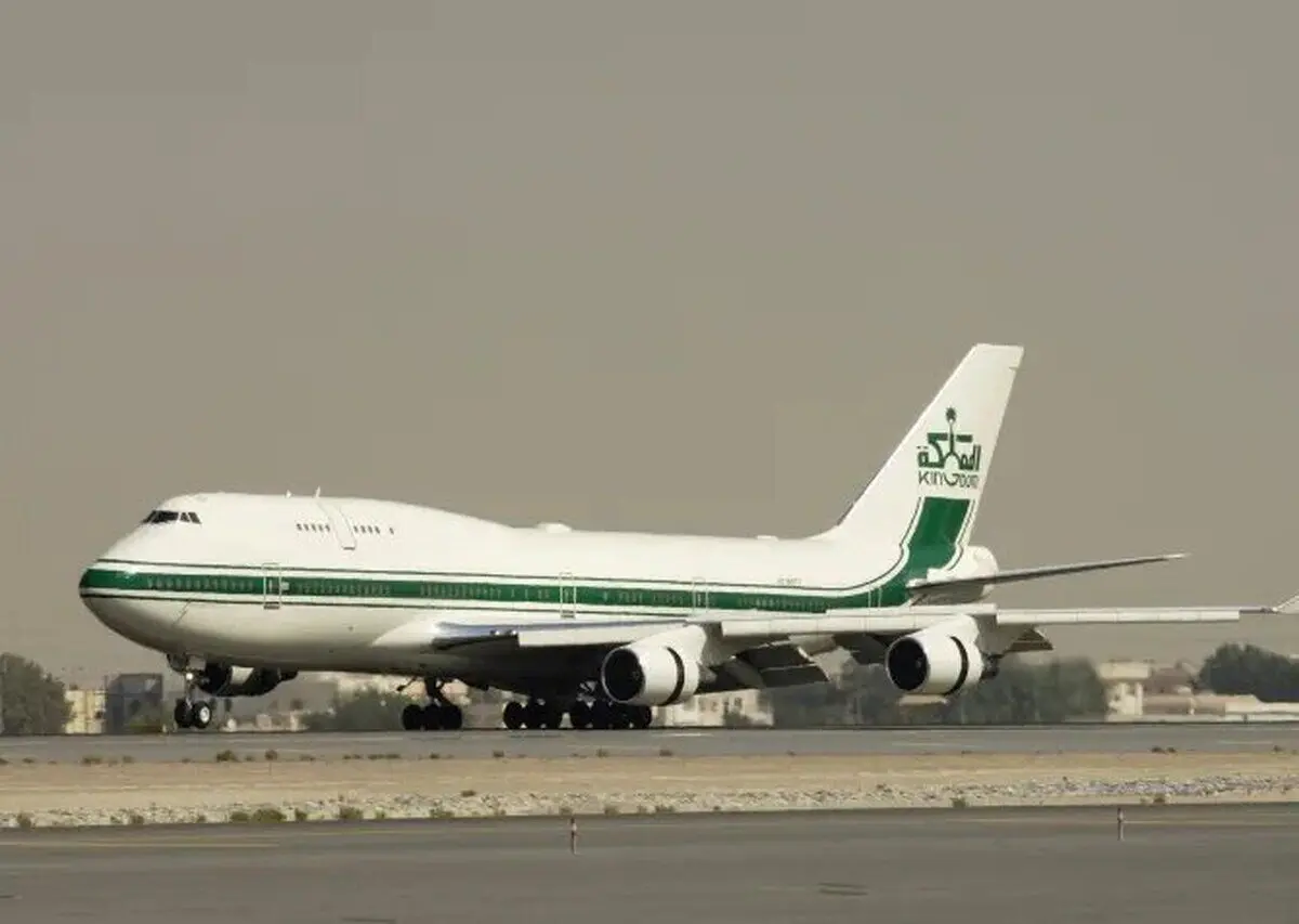 (تصاویر) جت شخصی بن‌سلمان که یک قصر مجلل است!
