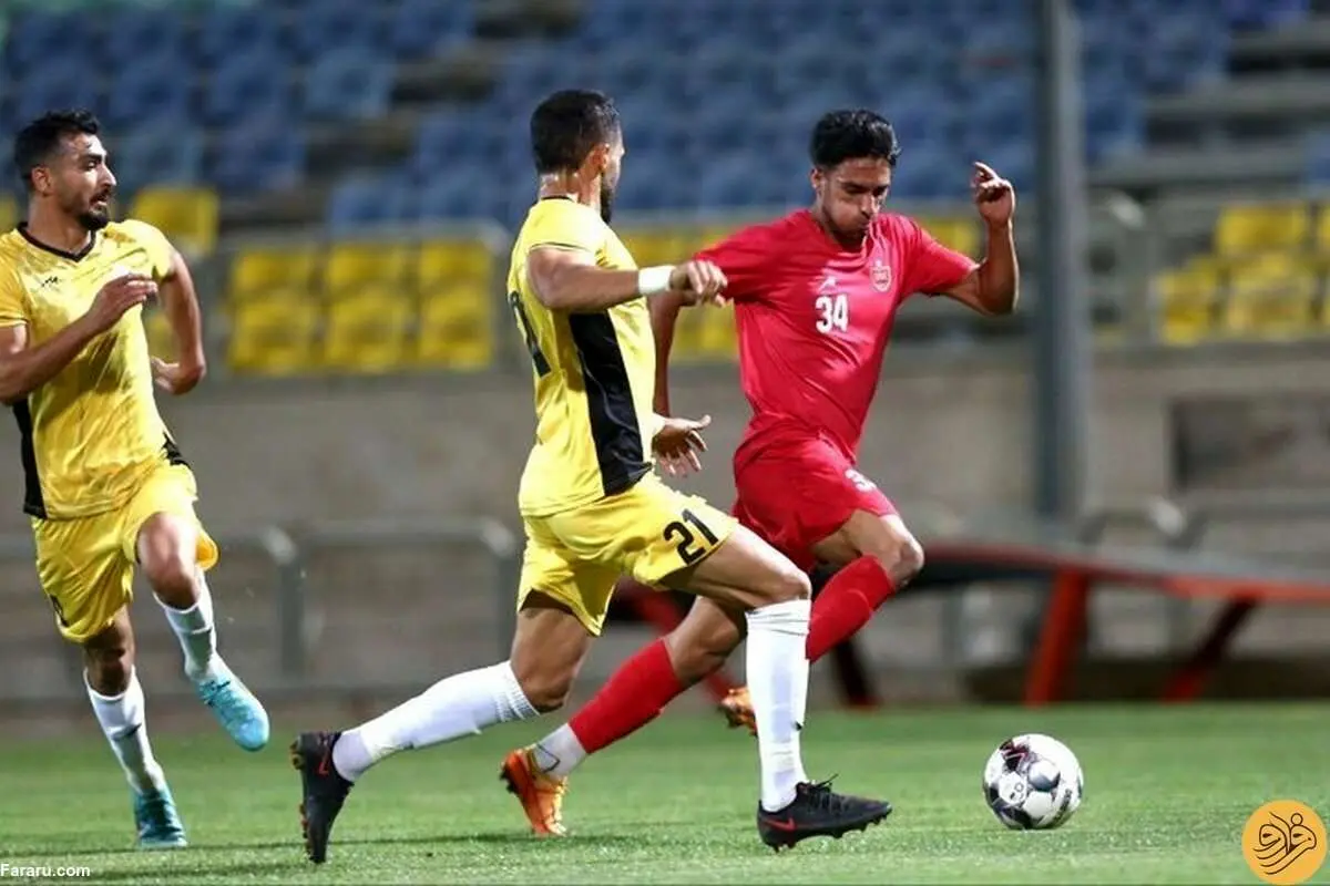 پرسپولیس برابر فجرسپاسی شکست خورد