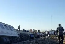 آمار مصدومان سانحه خروج قطار کرمان از ریل