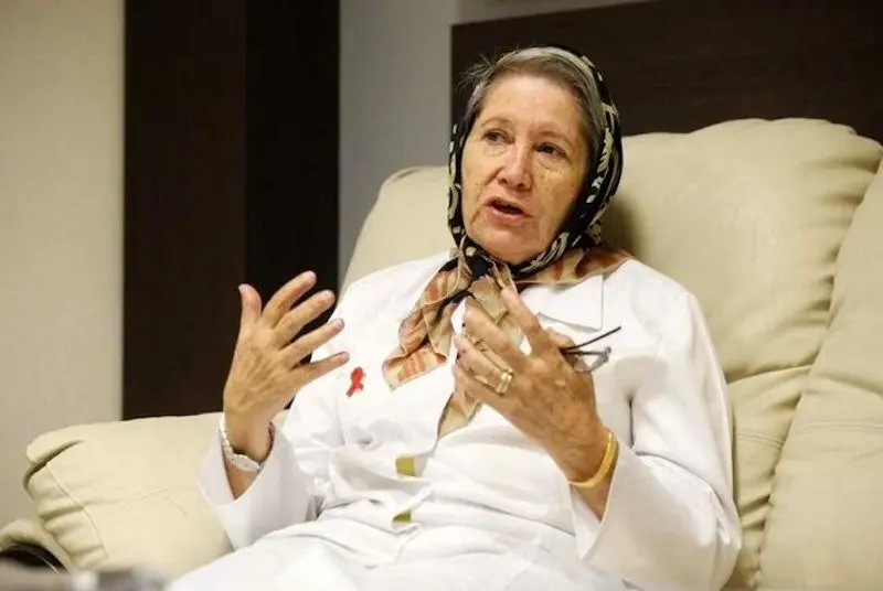 مینو محرز: مردم از خانه بیرون نیایند/ در برابر این آلودگی هوا هیچ کاری نمی‌شود کرد
