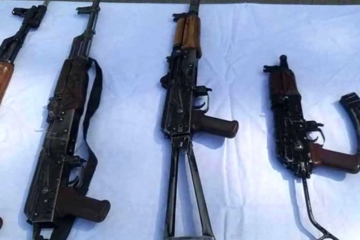 کشف محموله تسلیحاتی در کردستان