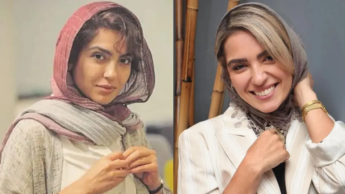  قاب زیبای مونا کرمی از پدر و مادرش در خیابان 