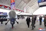 تصاویر؛ بازدید کیم و دخترش از نمایشگاه اختصاصی پهپاد