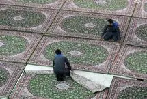 شایعه جمع آوری فرش های حرم امام حسین به دستور آیت الله سیستانی + واکنش مرکز احکام