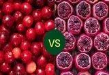 کرنبری یا انار؛ کدام‌یک ویتامین C و فیبر بیشتری دارد؟