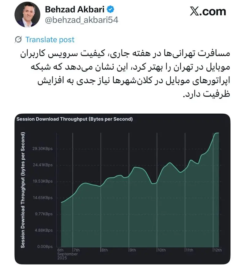 بهزاد معاون وزیر ارتباطات