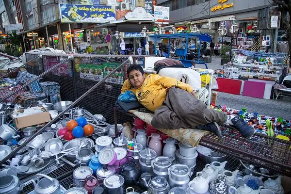 تصاویر؛ گشتی در بازار بانه