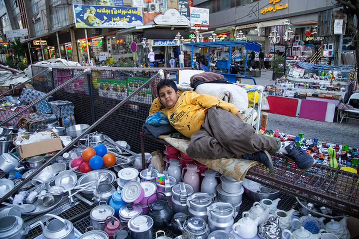 تصاویر؛ گشتی در بازار بانه