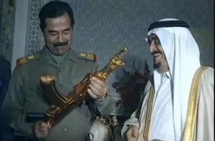 کلاشینکف طلایی؛ هدیه پادشاه عربستان به صدام در میانه جنگ با ایران