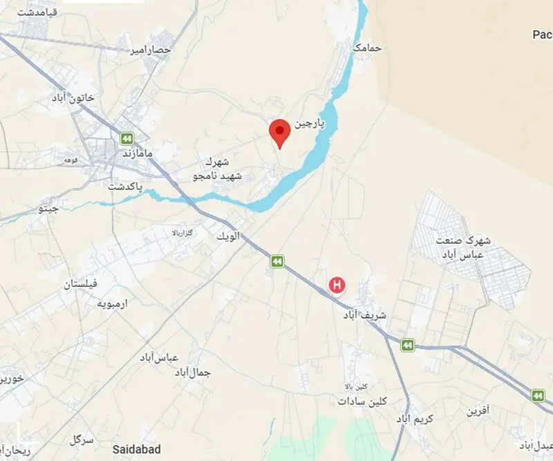 موقعیت زلزله