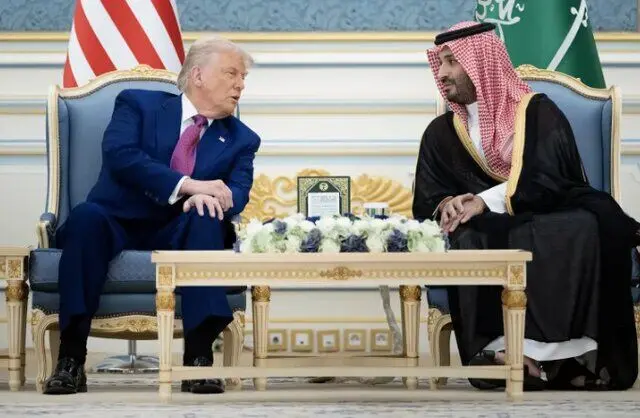 ترامپ در دیدار با بن‌سلمان: عربستان و آمریکا دوست یکدیگر هستند