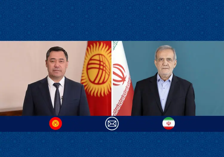 گفتگوی روسای جمهور ایران و قرقیزستان