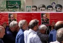 تصاویر؛ متن و حاشیه تشییع پیکر سردار «علیرضا افشار»