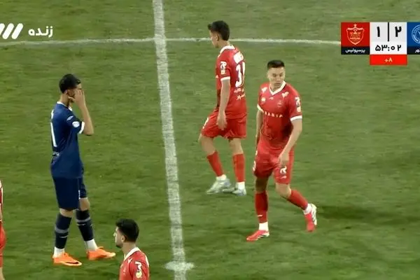 ببینید؛ گل اول پرسپولیس به گل گهر با شوت سهمگین سرگیف دقیقه 8+45