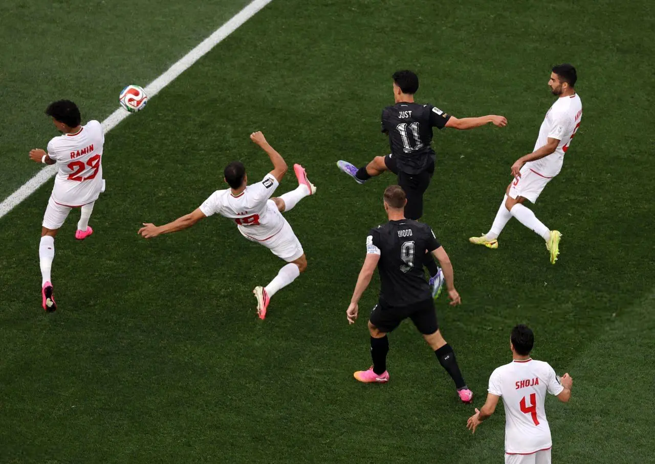 ببینید؛ گل دوم نیوزیلند به ایران در جام جهانی 2026