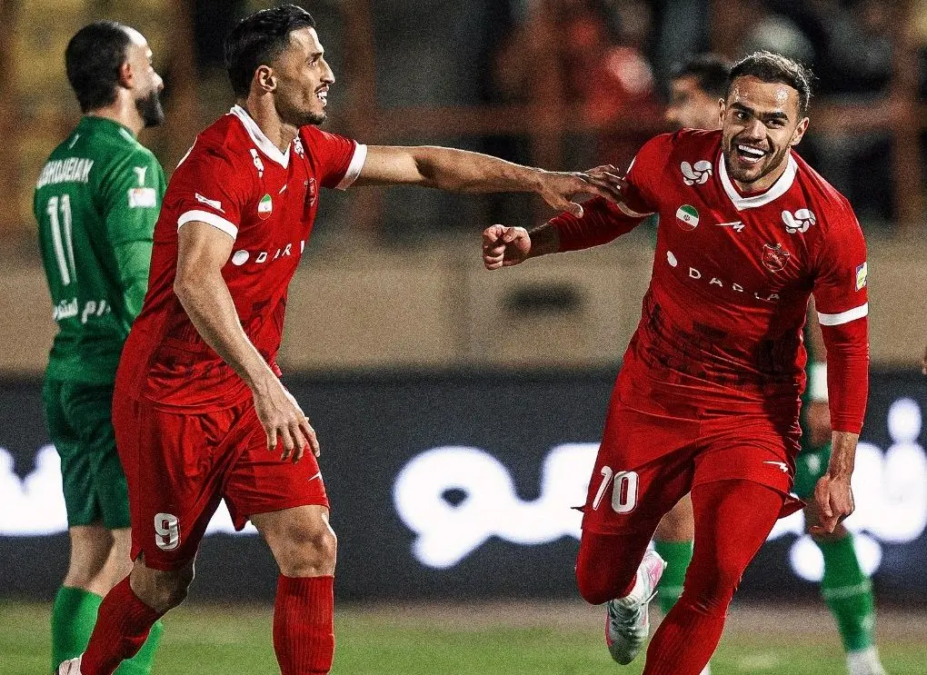 باخت ۱-۲ شمس آذر مقابل پرسپولیس: به استقبال دربی با گل‌های سروش و اورونوف