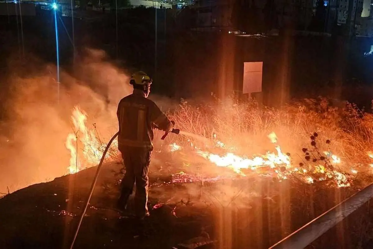 تصاویری از عملیات رزمندگان هوافضا در بامداد امروز