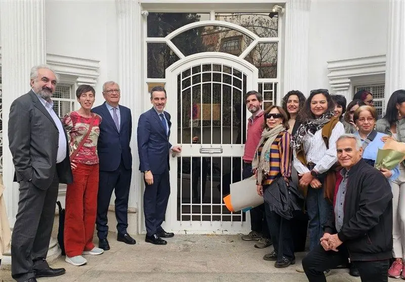 آغاز به کار سفارت اسپانیا در تهران