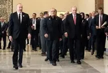 عکس؛  پزشکیان، اردوغان و علی‌اف در یک قاب