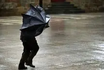 رگبار و رعد و برق در شمال تهران / وزش باد شدید و گرد و خاک در نیمه جنوبی و غربی