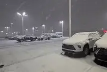 برف پاییزی، بخش‌های گسترده‌ای از آمریکا و کانادا را سفید‌پوش کرد