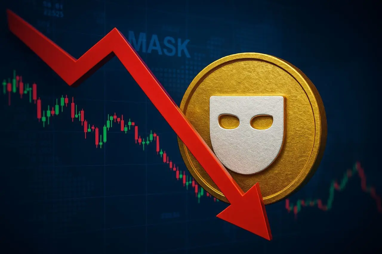 ریزش ۵۳ درصدی MASK فقط در چند ساعت؛ ماجرا چیست؟