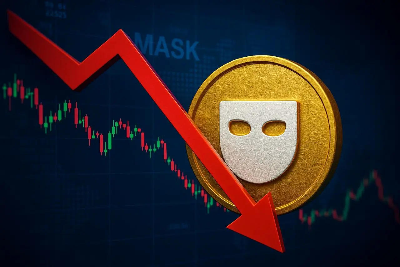 ریزش ۵۳ درصدی MASK فقط در چند ساعت؛ ماجرا چیست؟