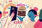 معیشت در بحران، همبرگر و سوشی لوکس در اینستاگرام