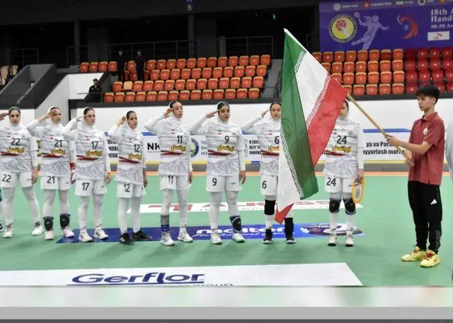ایران ۷۷ - قرقیزستان ۱۲؛ برد پرگل دختران هندبال ایران در آسیا

