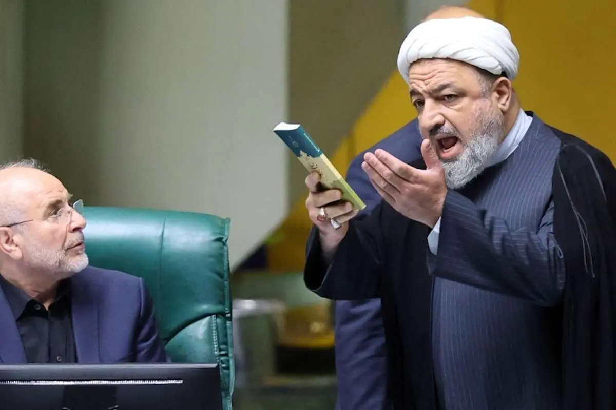 تصاویر؛ حاشیه‌هایی از انتخابات هیات رئیسه مجلس 
