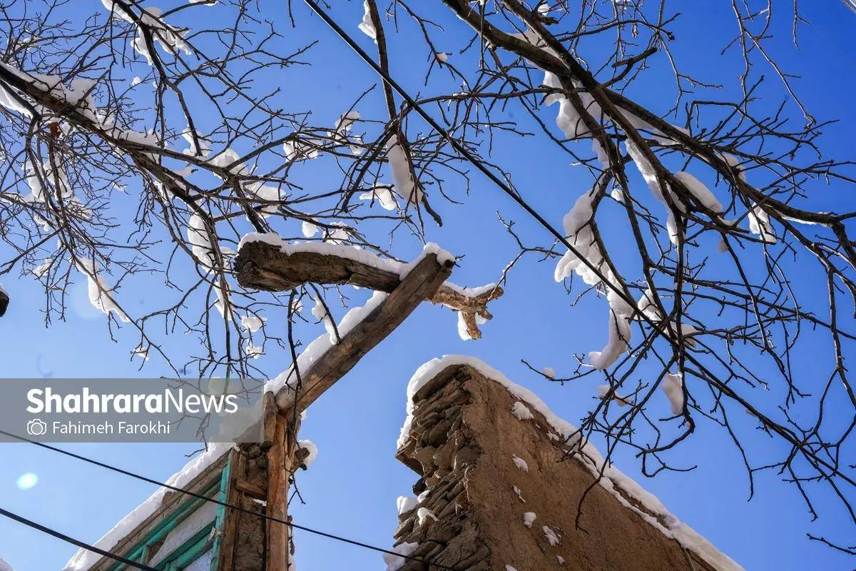 تصاویر؛ طبیعت زمستانی روستای کنگ 14