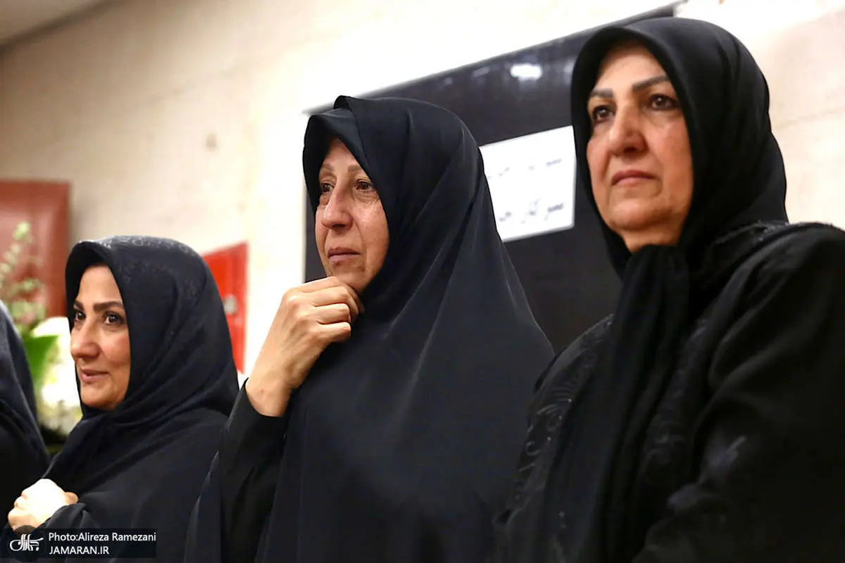 تصاویر؛ چهره‌های سیاسی در مراسم ختم برادر آیت الله هاشمی رفسنجانی 