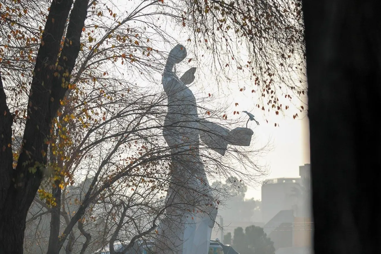 تصاویر؛ نصف جهان غرق در دود