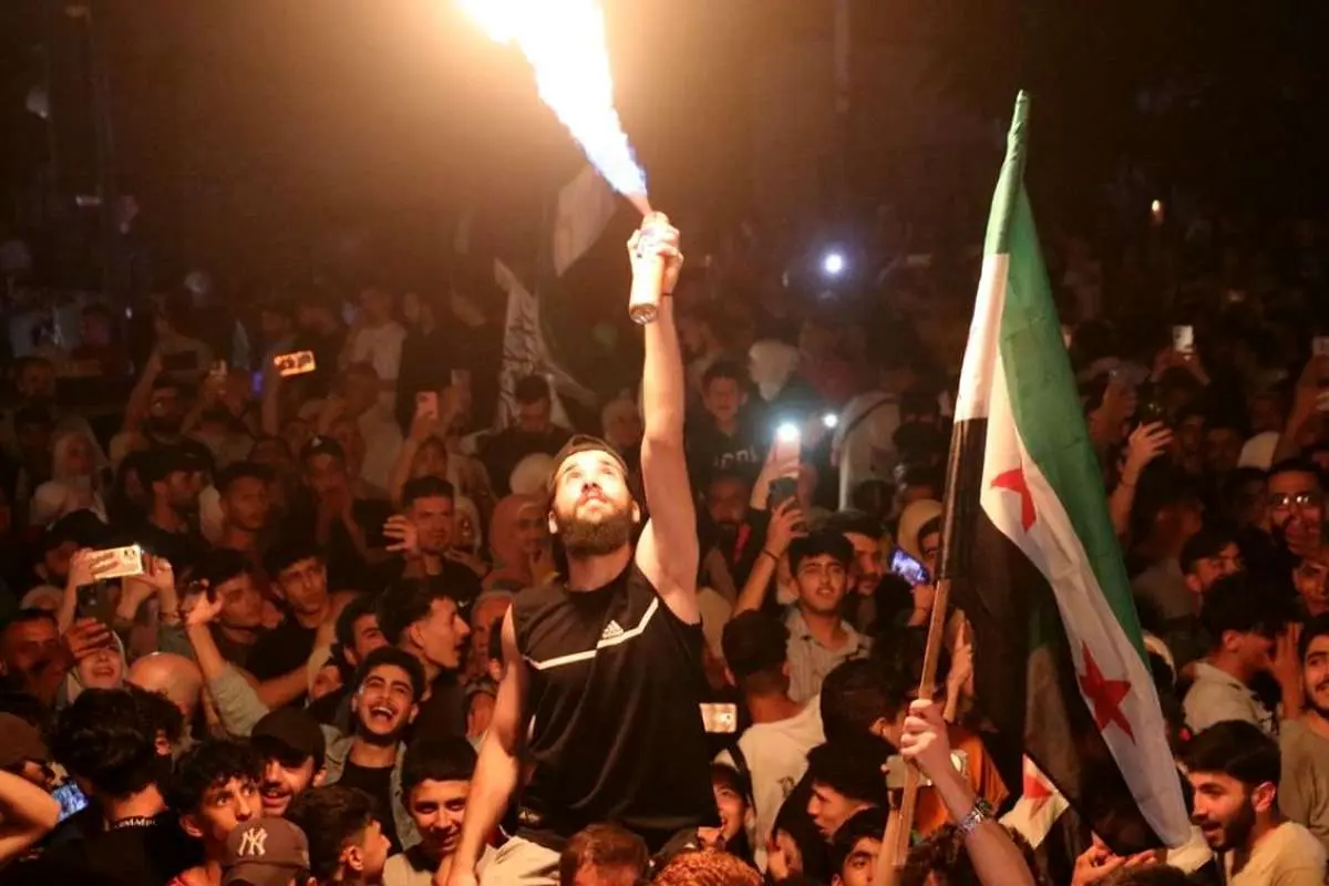 تصاویر؛ دمشق در جشن لغو تحریمها؛ خیابانها لبریز از شادی
