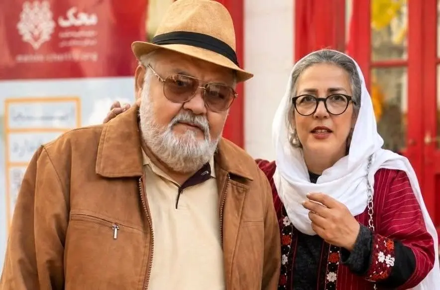 همسر اکبر عبدی: قدر کمدین‌هایمان را بدانیم/ گریه‌ تلخ معصومه قاسمی بر سر تابوت همسر