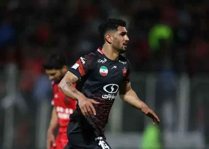هافبک پرسپولیس در مس شهربابک