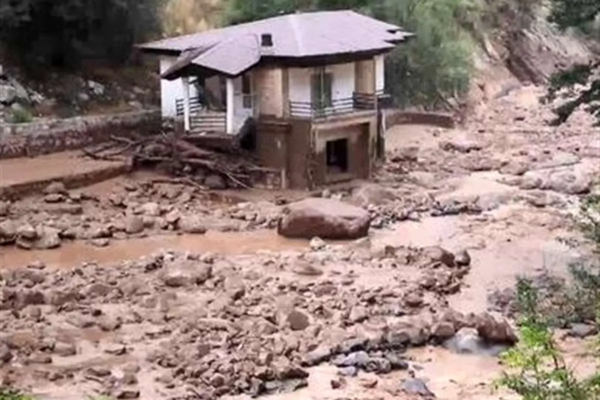 ببینید؛ جاری شدن سیلاب روستای ژرف کلات نادری خراسان رضوی