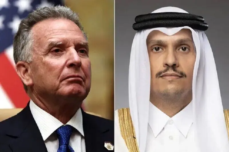 دیدار وزیر خارجه قطر با فرستادگان آمریکا در دوحه