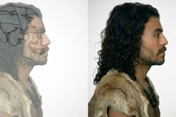 بازسازی چهره مردی که ۱۰  هزار سال پیش در ایران زندگی می‌کرد