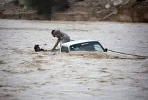 ویدئو؛ سیل ناگهانی در خراسان شمالی/گوینیک گرفتار آب شد