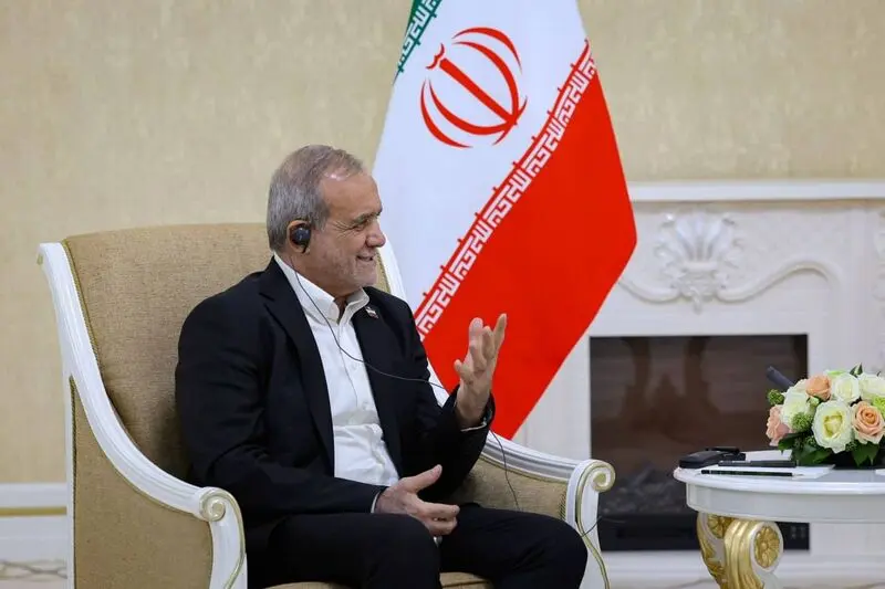 دیدار پزشکیان و پوتین