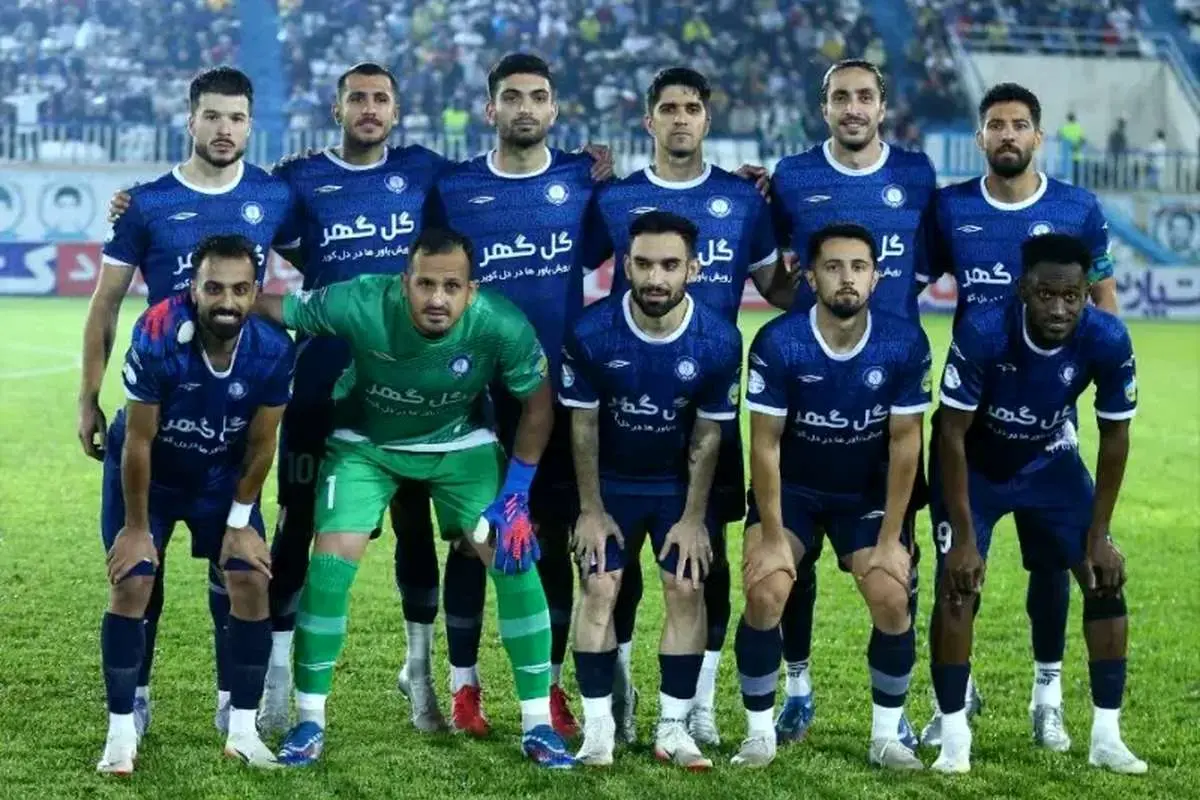 ترکیب گلگهر سیرجان مقابل پرسپولیس